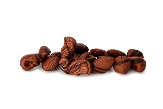 Nao Zeevruchten melkchocolade met praliné bulk bio 2,5kg - 2939